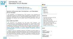 Desktop Screenshot of duef-ms.de